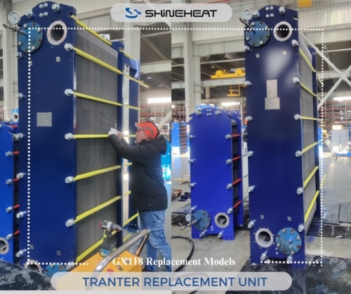 Seamless Replacement Solution for Tranter GX118 Plate Heat Exchanger by SHINEHEAT