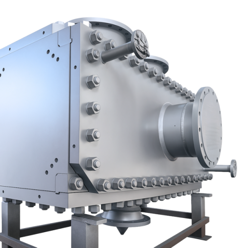 Welded BlocWave Heat Exchanger